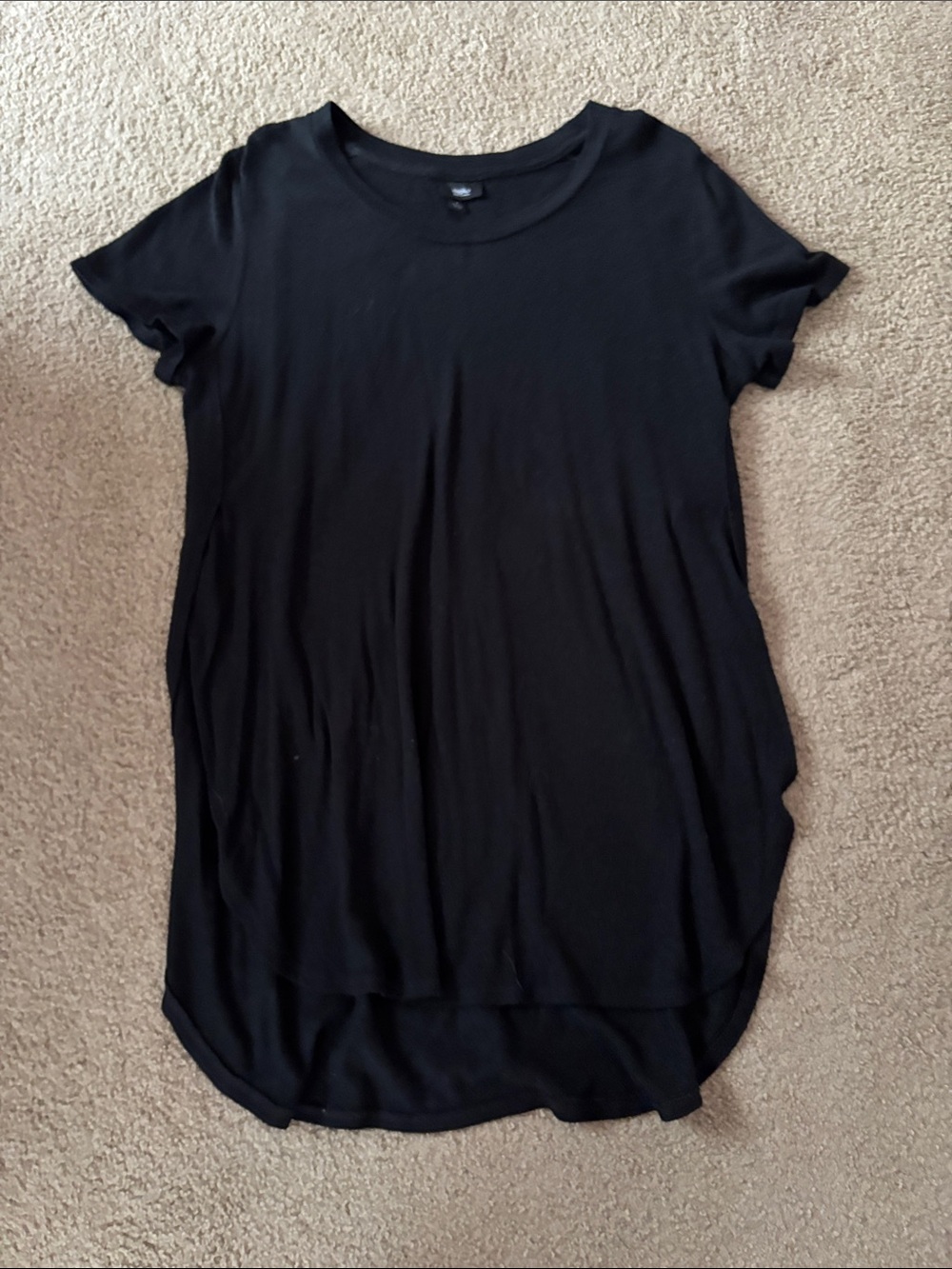 Black Long T-Shirt